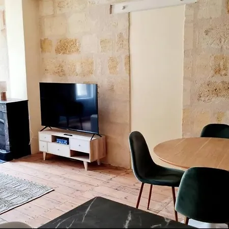 Apartment 4- Hypercentre, Free Parking, Clim, Wifi, Netflix Libourne
