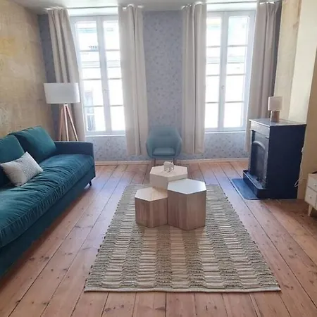 4- Hypercentre, Free Parking, Clim, Wifi, Netflix Apartment Libourne